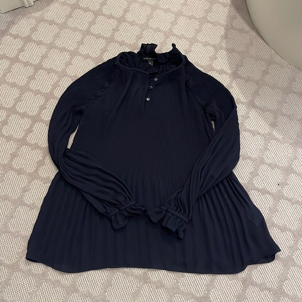 Navy blouse